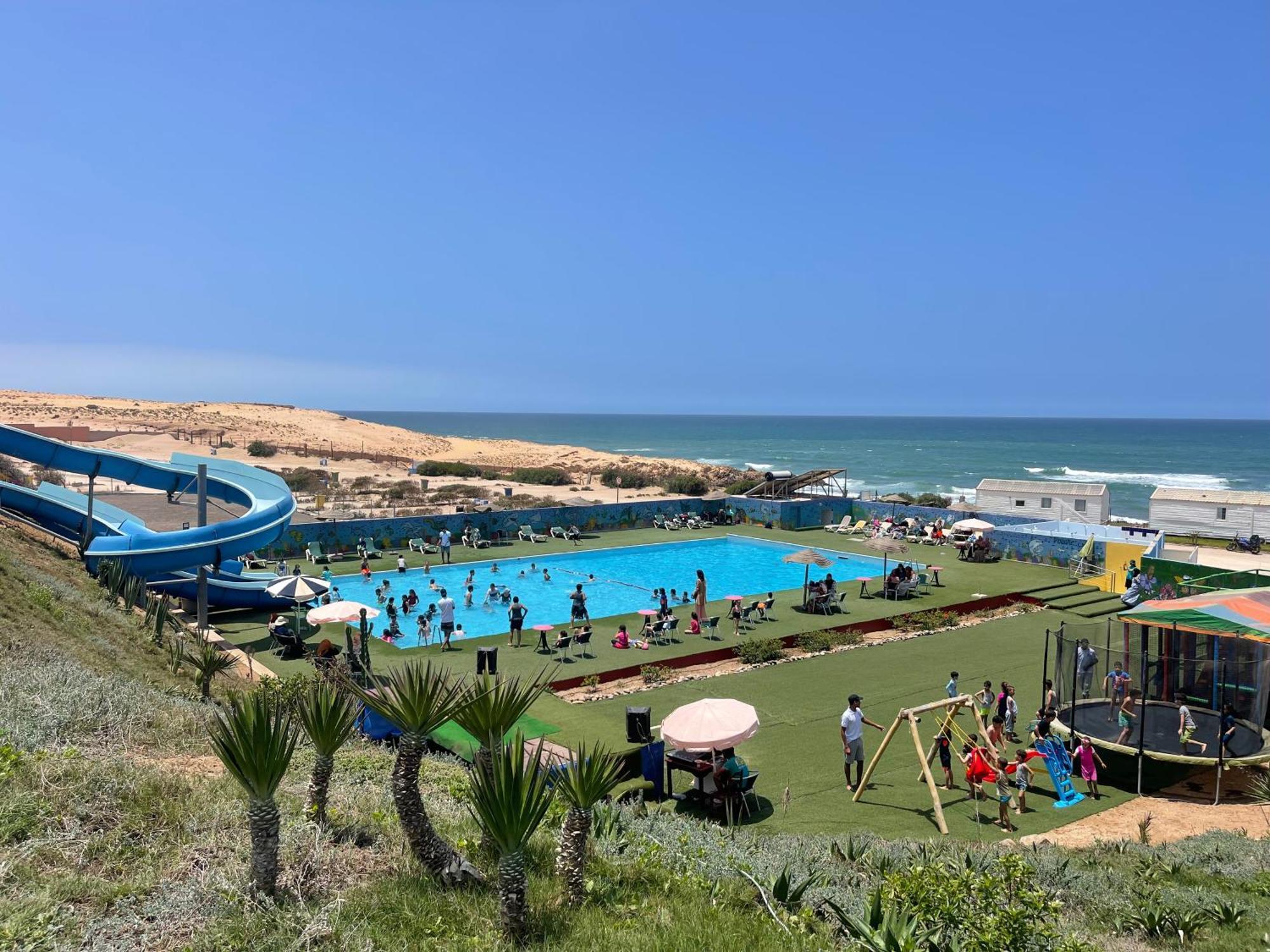 Camping Wassay Beach Sidi Ouassay Exterior foto